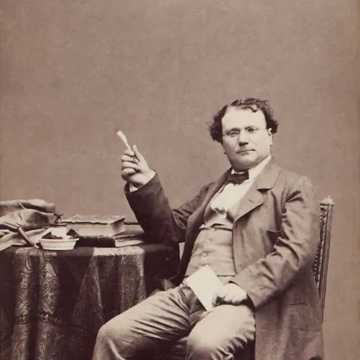 Portrait of Charles Monselet