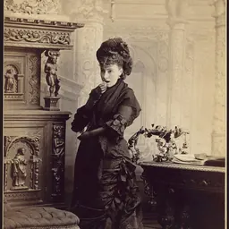 Portrait of Agnes Booth