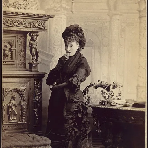 Portrait of Agnes Booth