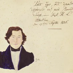 Portrait of Justus Florian Lobeck