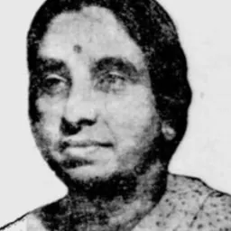Portrait of Ammu Swaminathan