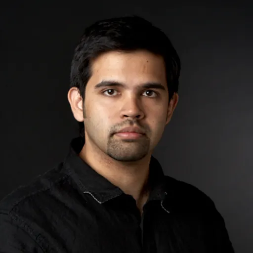 Portrait of Jagdish Chaturvedi