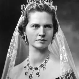 Portrait of Princess Sibylla of Saxe-Coburg and Gotha