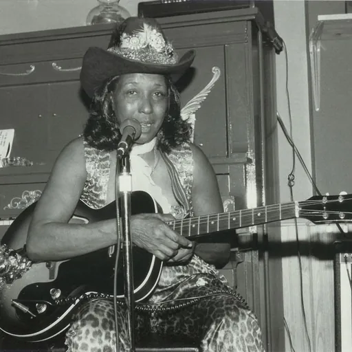 Portrait of Jessie Mae Hemphill