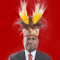 Portrait of Dominggus Mandacan