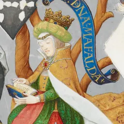 Portrait of Maud of Savoy