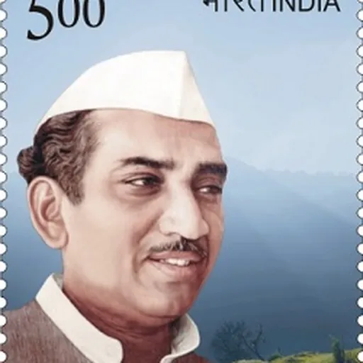 Portrait of Hemwati Nandan Bahuguna