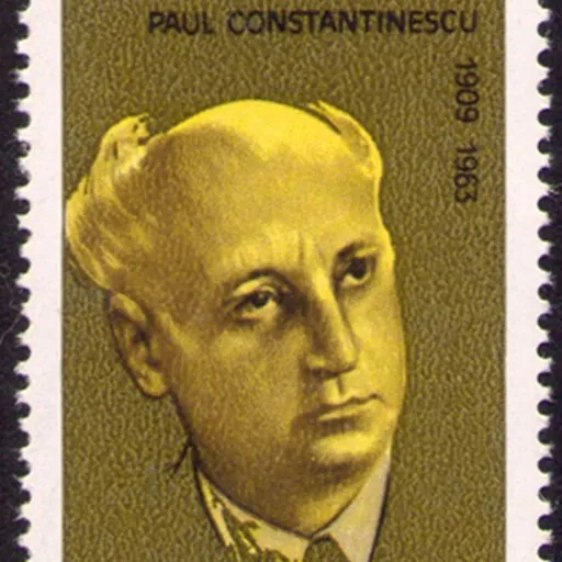 Portrait of Paul Constantinescu
