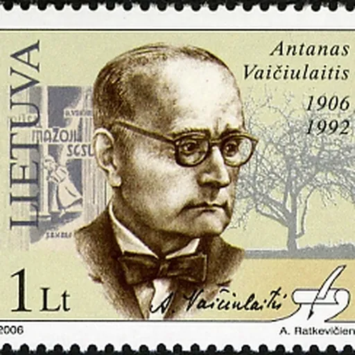 Portrait of Antanas Vaičiulaitis