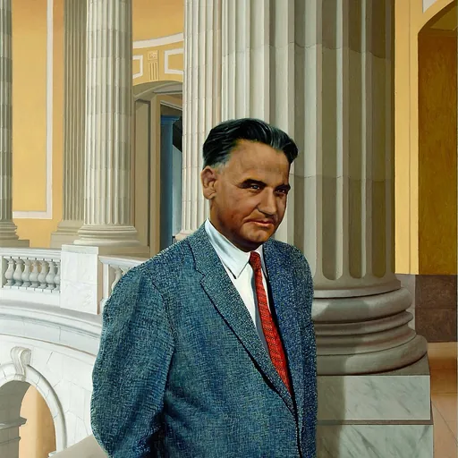 Portrait of Dalip Singh Saund