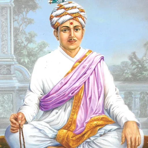 Portrait of Bhagatji Maharaj