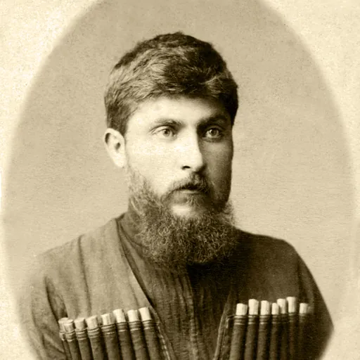Portrait of Vazha-Pshavela