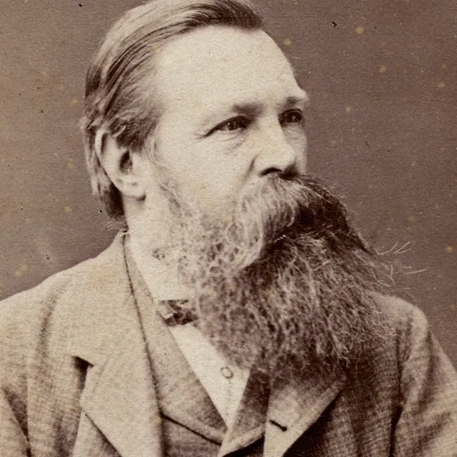 Portrait of Friedrich Engels