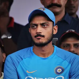 Portrait of Axar Patel