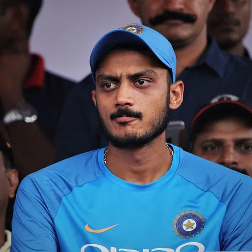 Portrait of Axar Patel