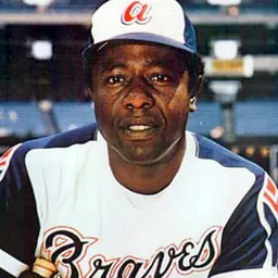 Portrait of Hank Aaron