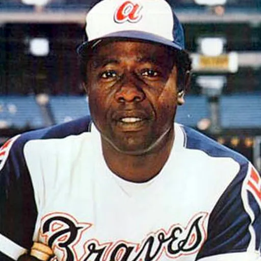 Portrait of Hank Aaron