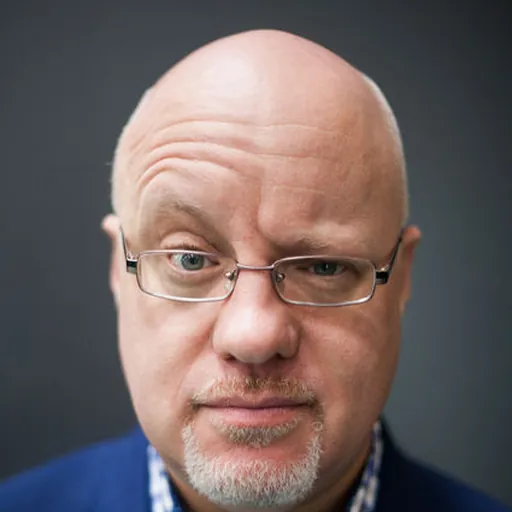 Portrait of Brett King