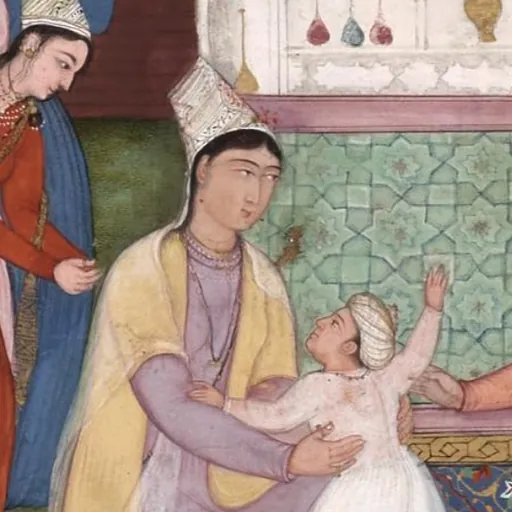 Portrait of Hamida Banu Begum