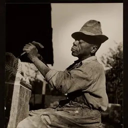 Portrait of William Edmondson