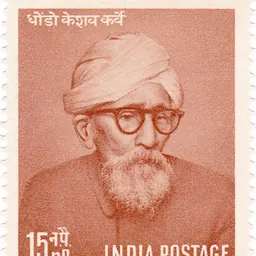 Portrait of Dhondo Keshav Karve