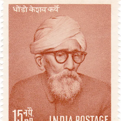 Portrait of Dhondo Keshav Karve
