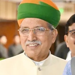Portrait of Arjun Ram Meghwal