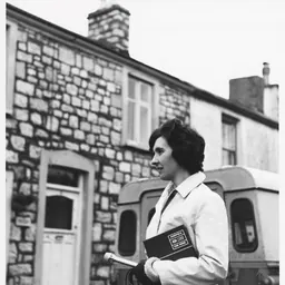 Portrait of Sara Minwel Tibbott