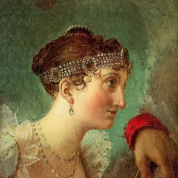 Portrait of Adélaïde de La Rochefoucauld, Countess of La Rochefoucauld