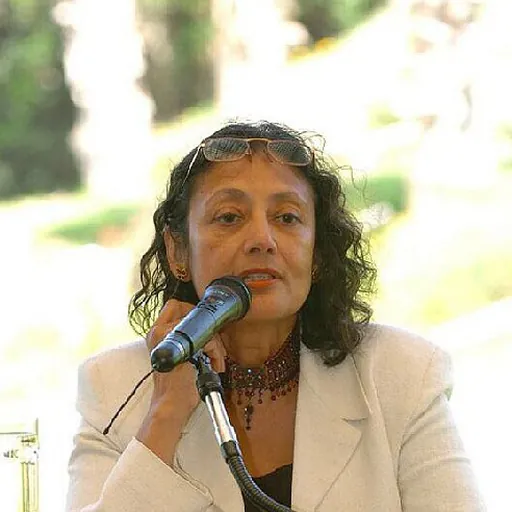 Portrait of Bharati Mukherjee