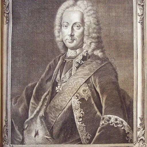 Portrait of George Frederick Charles, Margrave of Brandenburg-Bayreuth