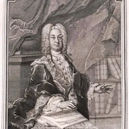 Portrait of Johann Georg Keyßler