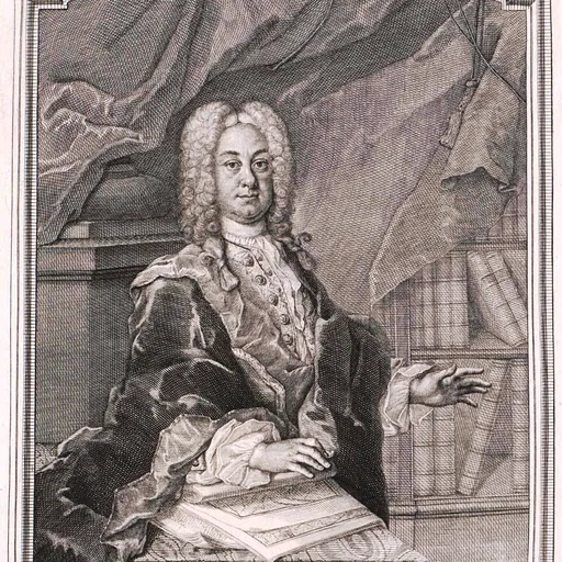 Portrait of Johann Georg Keyßler