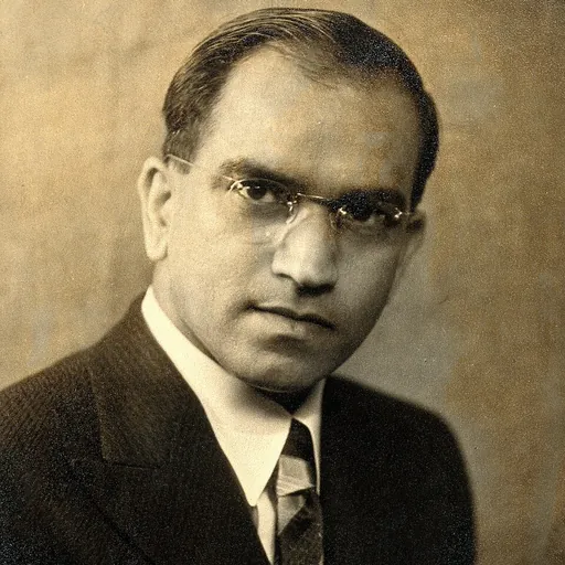Portrait of Mandayam Osuri Tirunarayana Iyengar