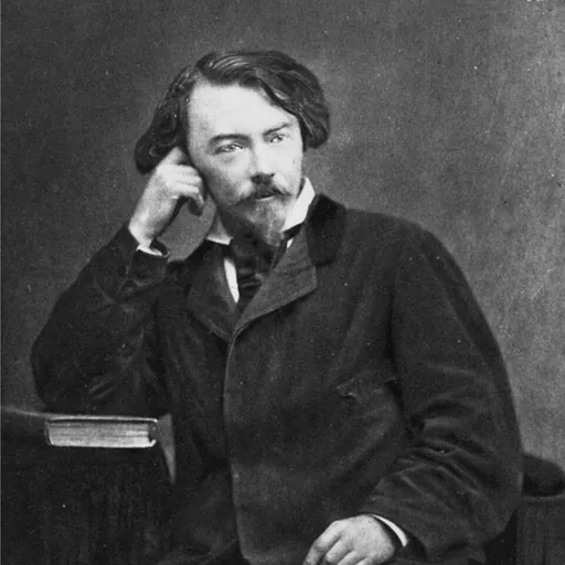 Portrait of Auguste Villiers de l'Isle-Adam