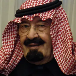 Portrait of Abdullah of Saudi Arabia
