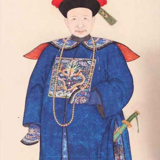 Portrait of Heshen