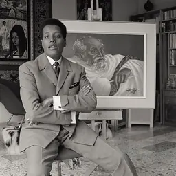 Portrait of Afewerk Tekle