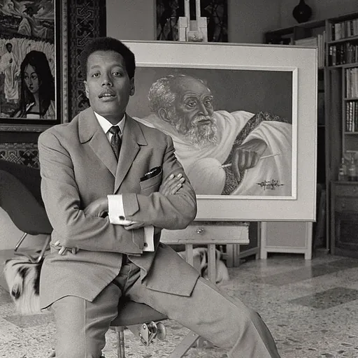 Portrait of Afewerk Tekle