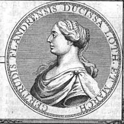 Portrait of Gertrude of Flanders