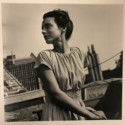 Portrait of Violette Cornelius