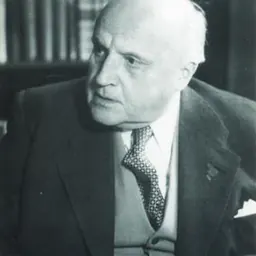 Portrait of Erhard Schmidt