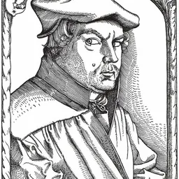 Portrait of Caspar Hedio
