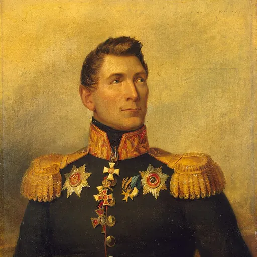 Portrait of Gotthard August von Helffreich