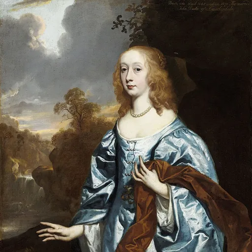 Portrait of Elizabeth Maitland, Duchess of Lauderdale