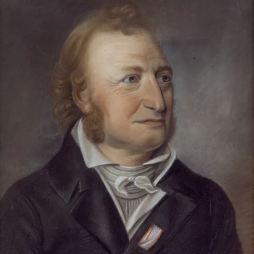 Portrait of Knud Lyne Rahbek
