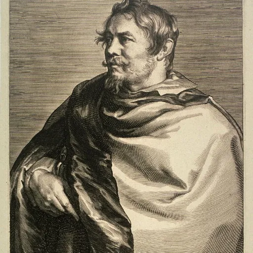 Portrait of Gerard Seghers