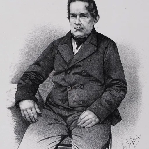 Portrait of José Martiniano Pereira de Alencar