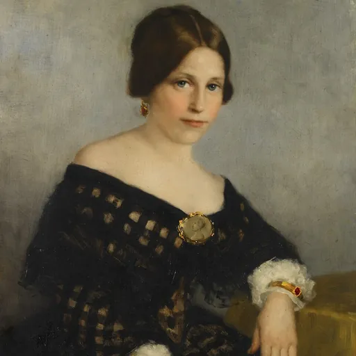 Portrait of Sophia Adriana de Bruijn