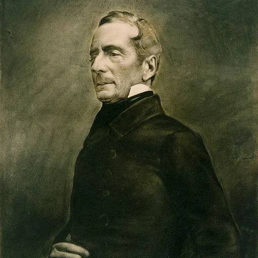 Portrait of Alphonse de Lamartine